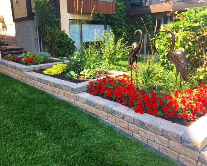 flower_bed_edging_Regina2020 Total Quality Landscaping Service in Regina
