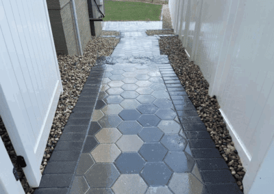 Interlocking Paver Path