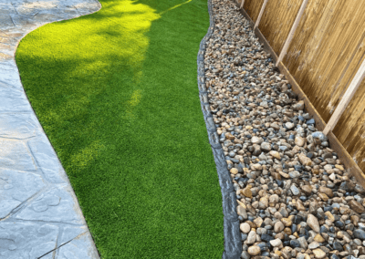 Backyard Turf Installation
