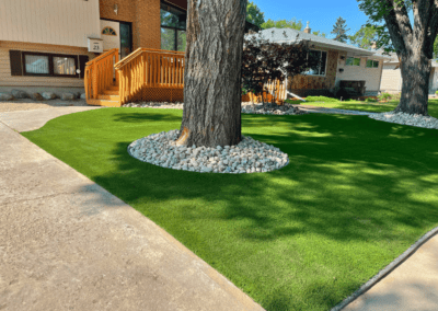 pet friendly turf installation